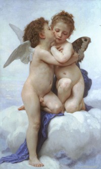 Bouguereau - Cupid and Psyche as Children (1890)