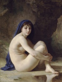 Bouguereau - Seated Bather (1884 )