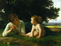 Bouguereau - Temptation (1880)