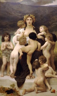 Bouguereau - The Motherland (1883)