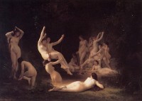 Bouguereau - The Nymphaeum (1878)