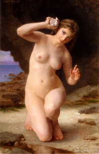 Bouguereau - Woman With Seashell (1885)